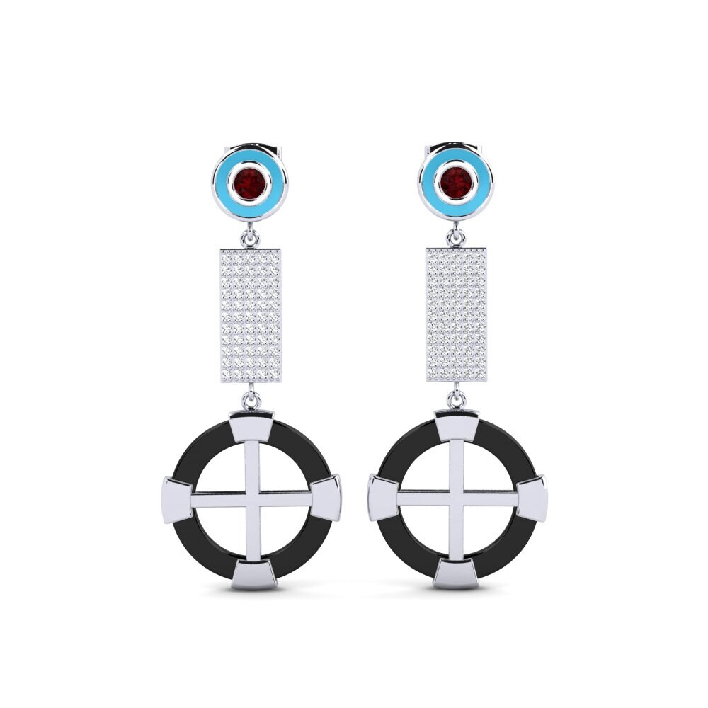 Garnet Women's Earring Erald