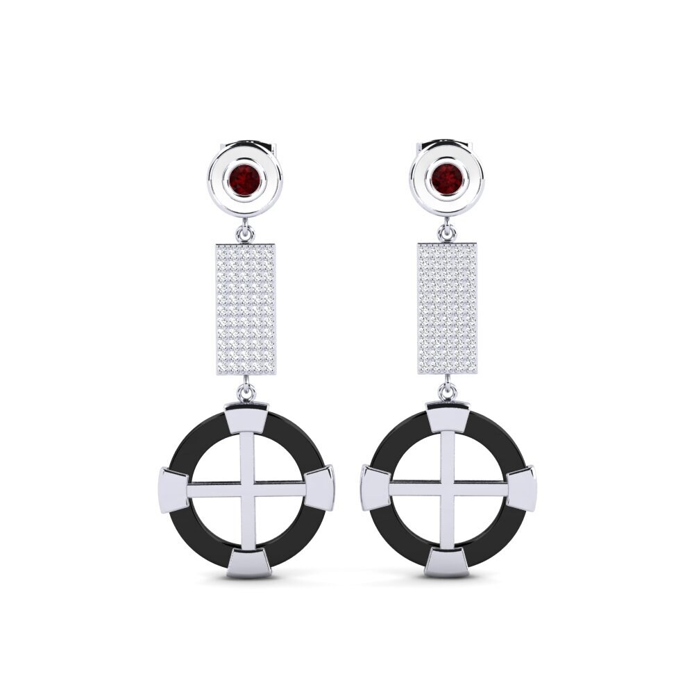 Garnet Women's Earring Erald