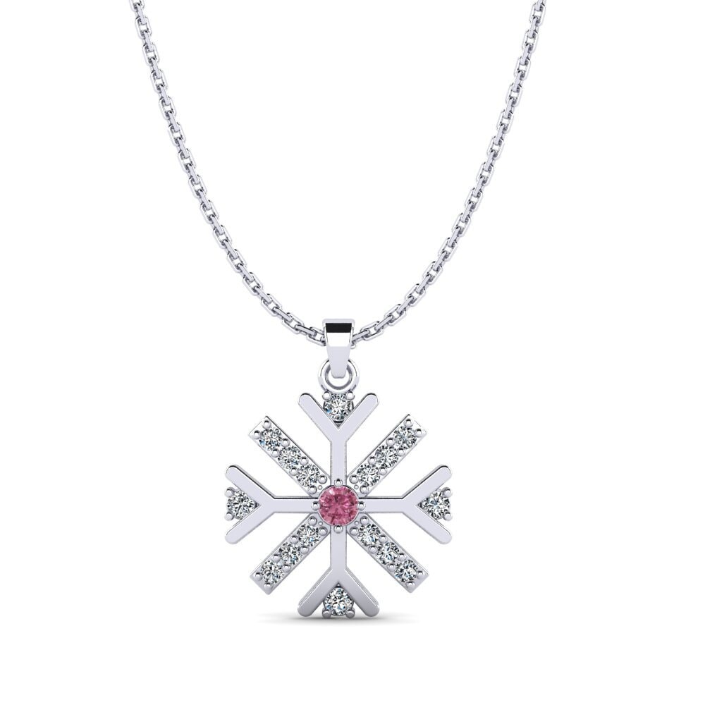 Rhodolite Garnet Women's Pendant Eraniatosba