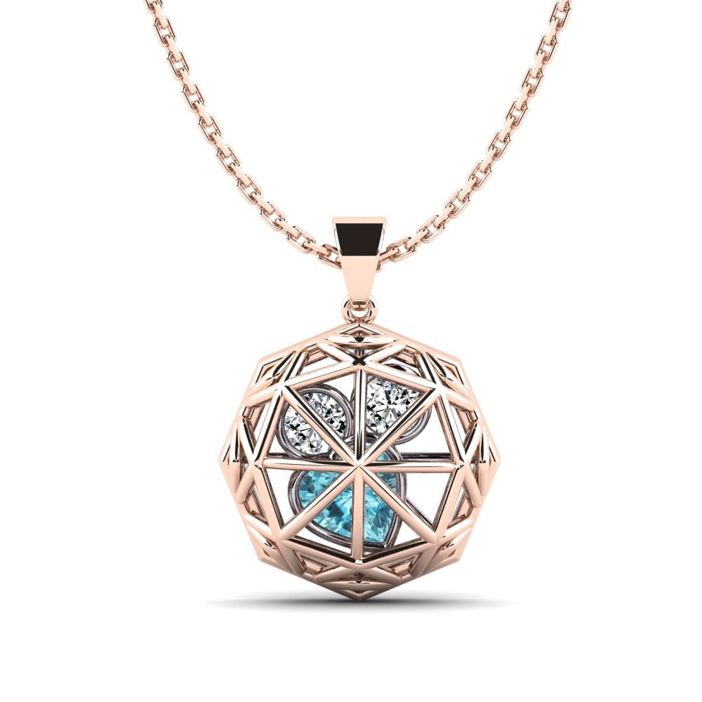 Blue Zircon Women's Pendant Erba