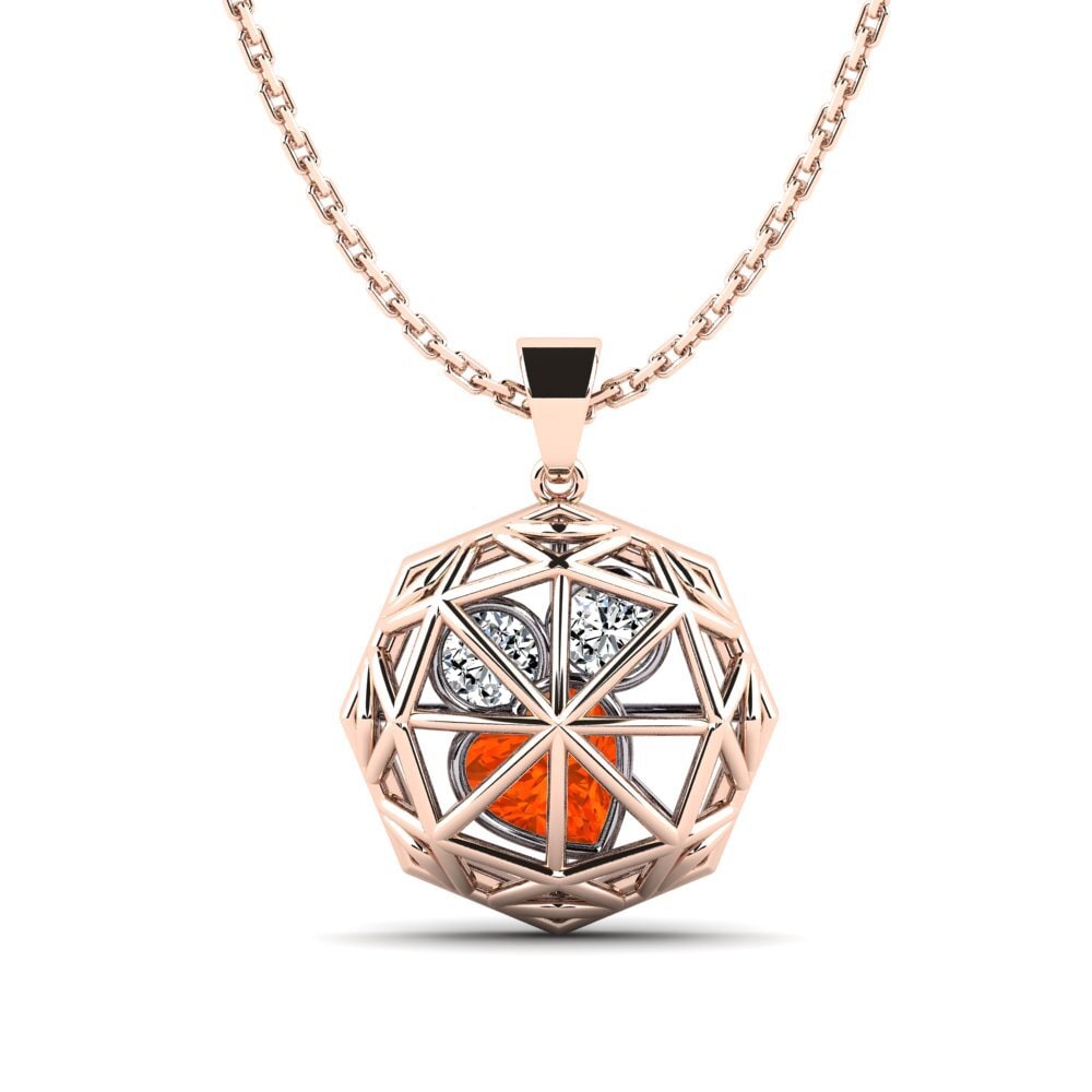 Fire Opal Women's Pendant Erba