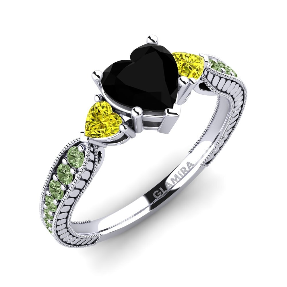 Paladio 950 Anillo de compromiso Erica