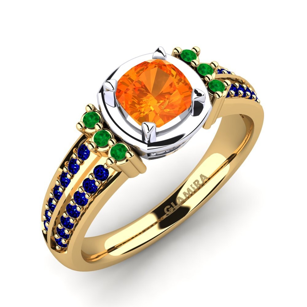 14ct Yellow / White Gold Engagement Ring Ericeira