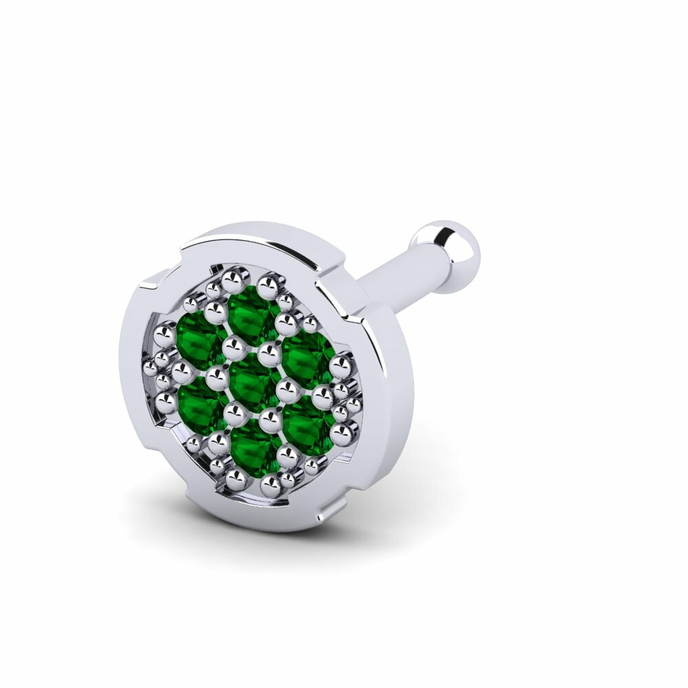 Groene Zirkoon Neus Pin Erloda