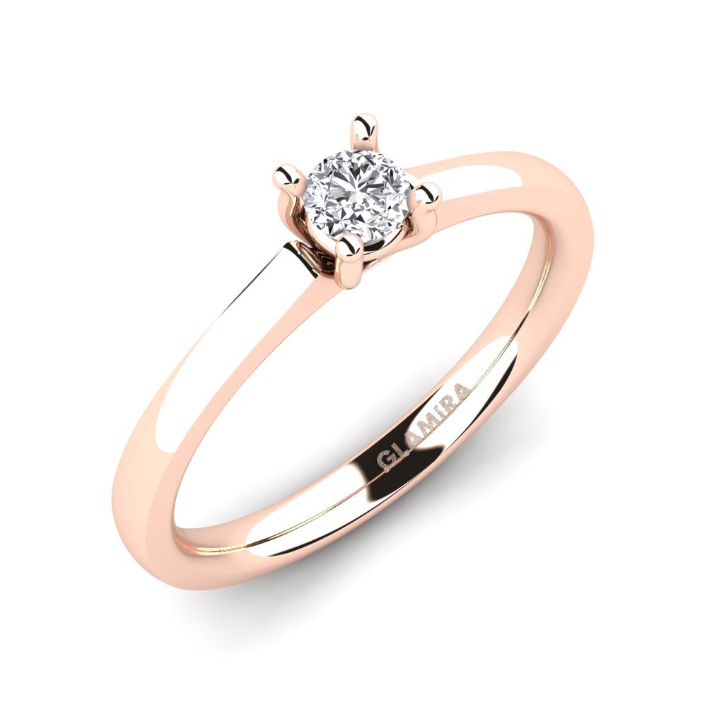 18ct Rose Gold Women's Ring Ersilia