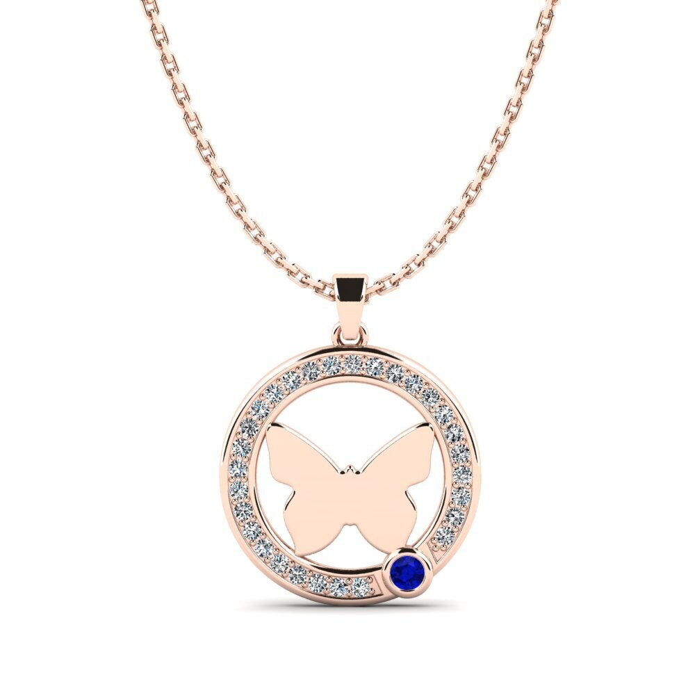 Sapphire Women's Pendant Eryth