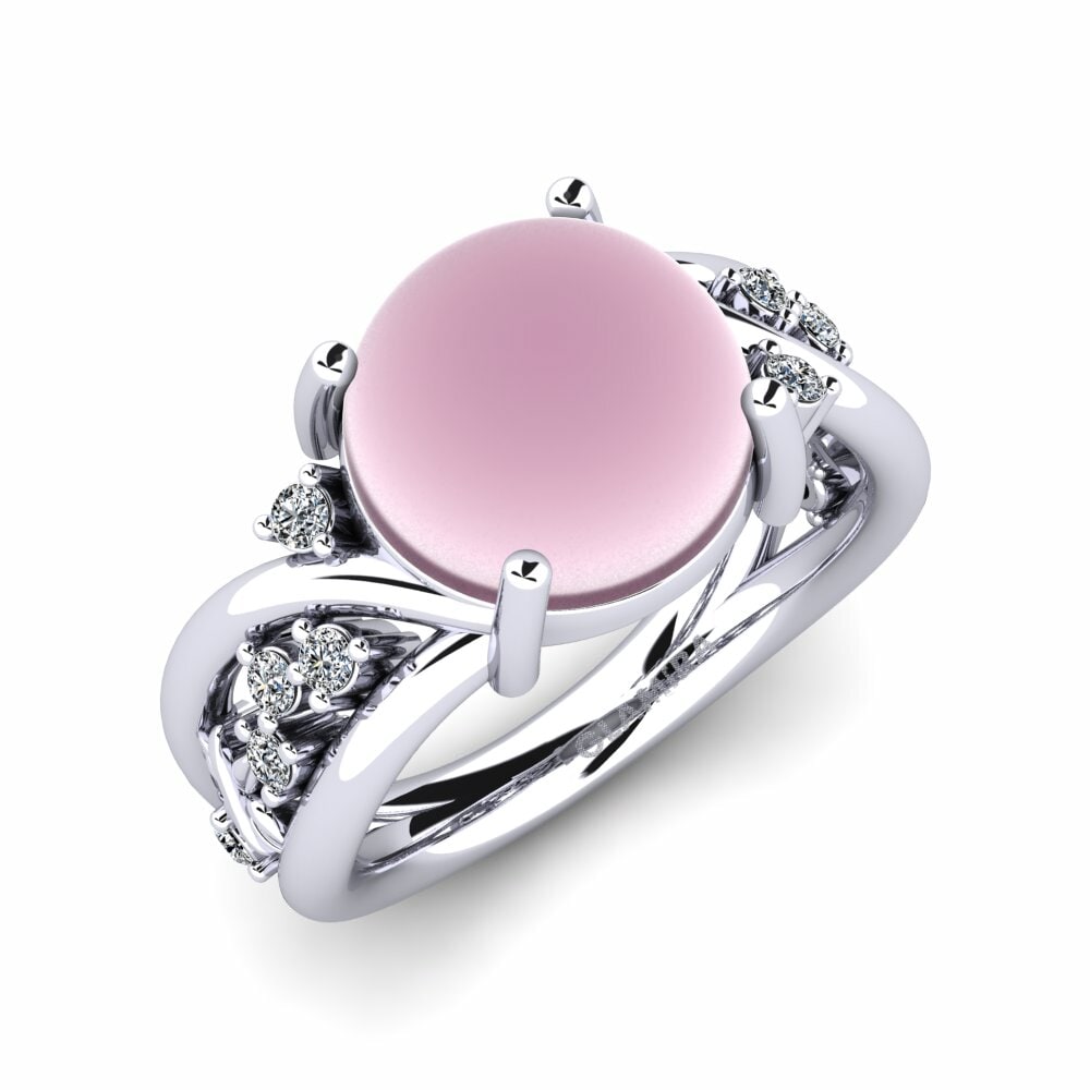 Rose Quartz Ring Estera