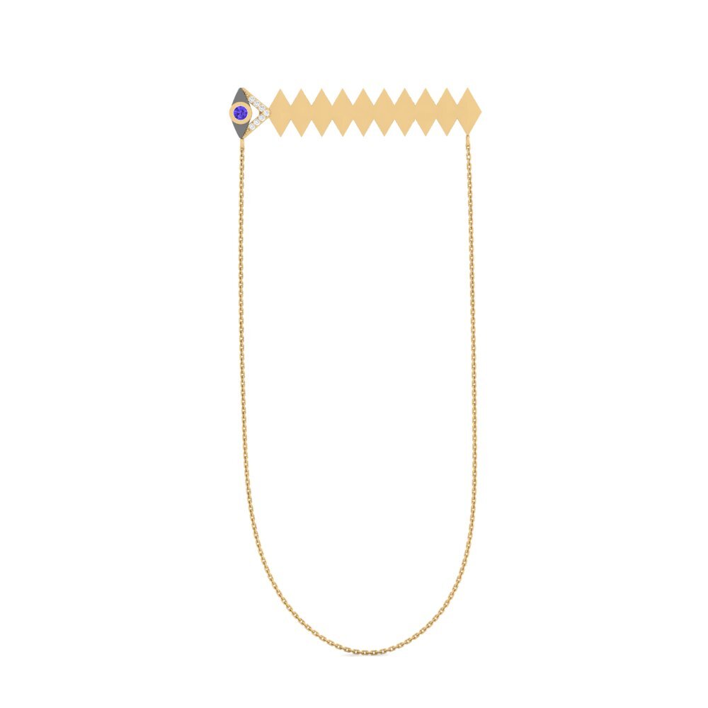 Tanzanite Hair Clip Esultanza