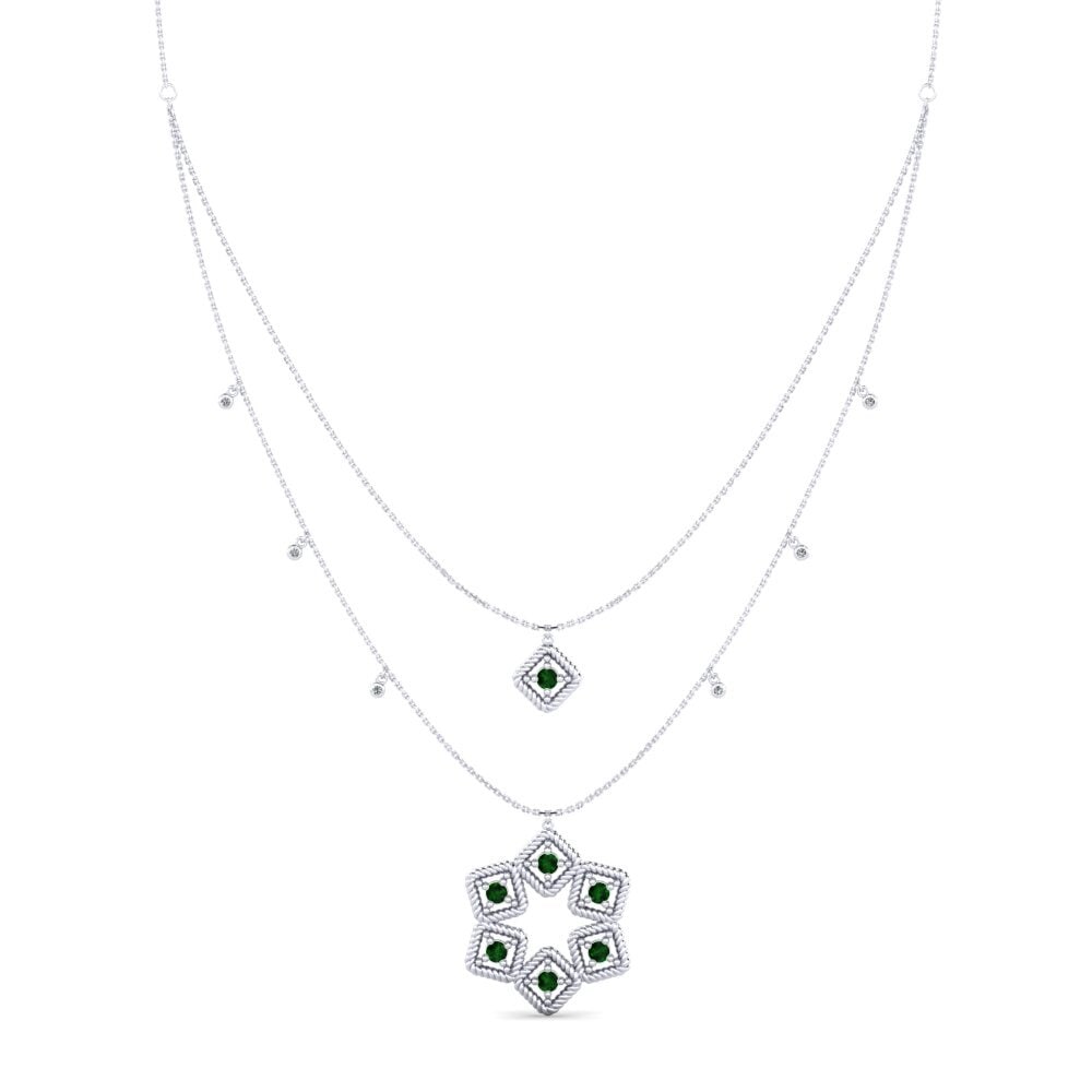 Green Tourmaline Women's Necklace Ethas