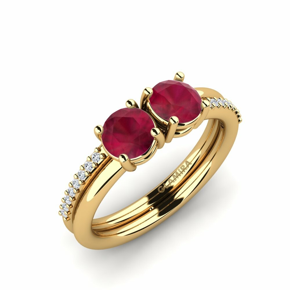 Rubí Anillo Etheldra