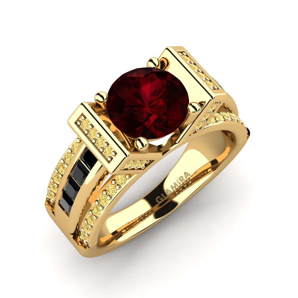 Granate Anillo de compromiso Ethella