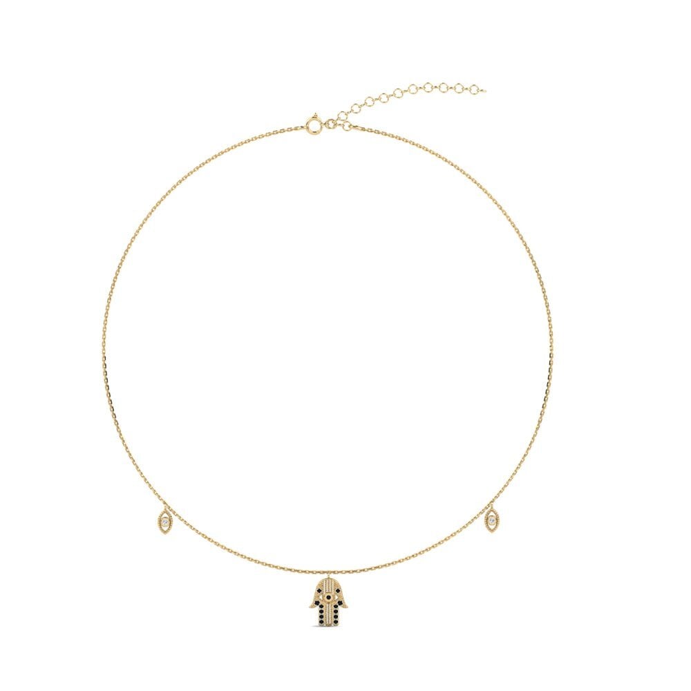 Black Onyx Women's Choker Necklace Eunoia