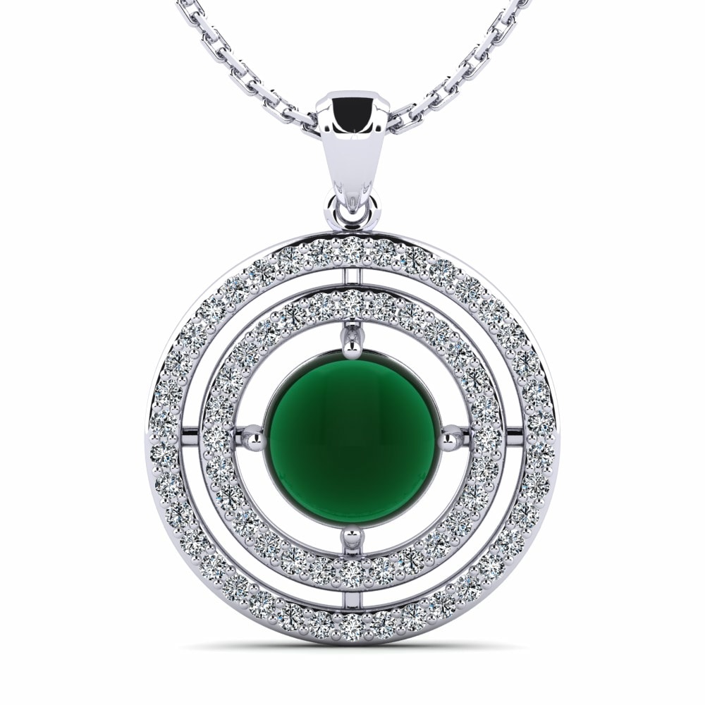 Emerald Women's Pendant Evaliya
