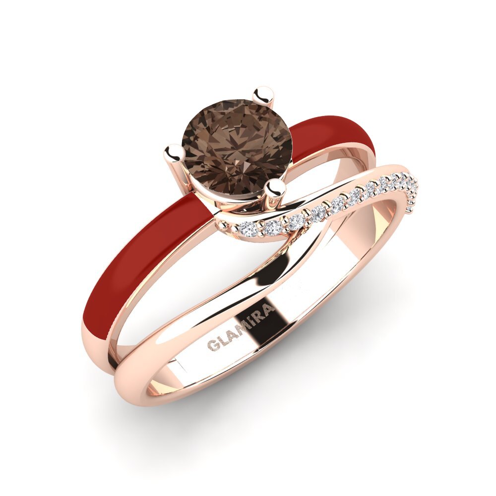 Smoky Quartz Engagement Ring Everg