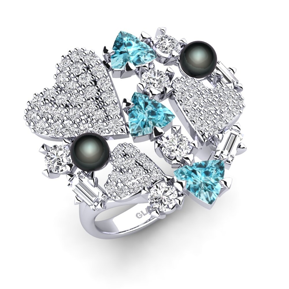 Blue Zircon Ring Everything