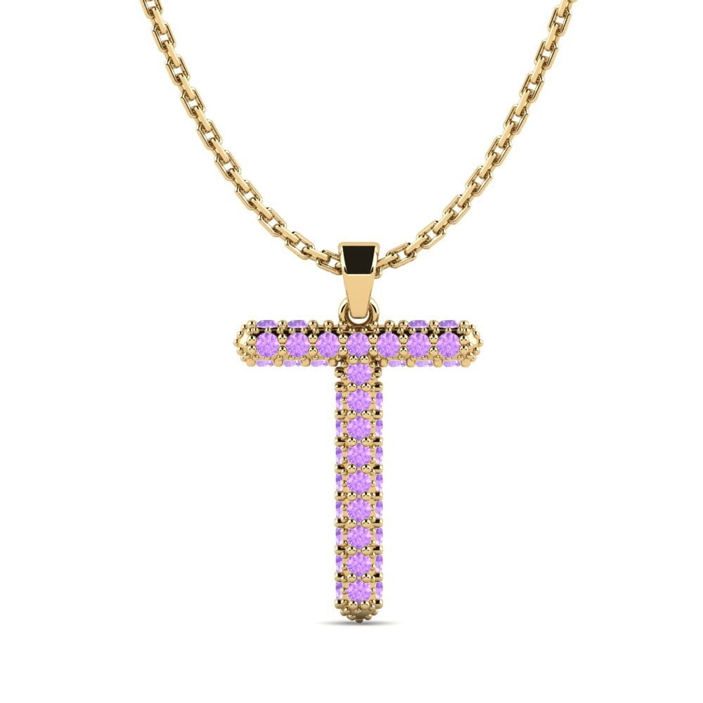 Amethyst Damen anhänger Exeren - T