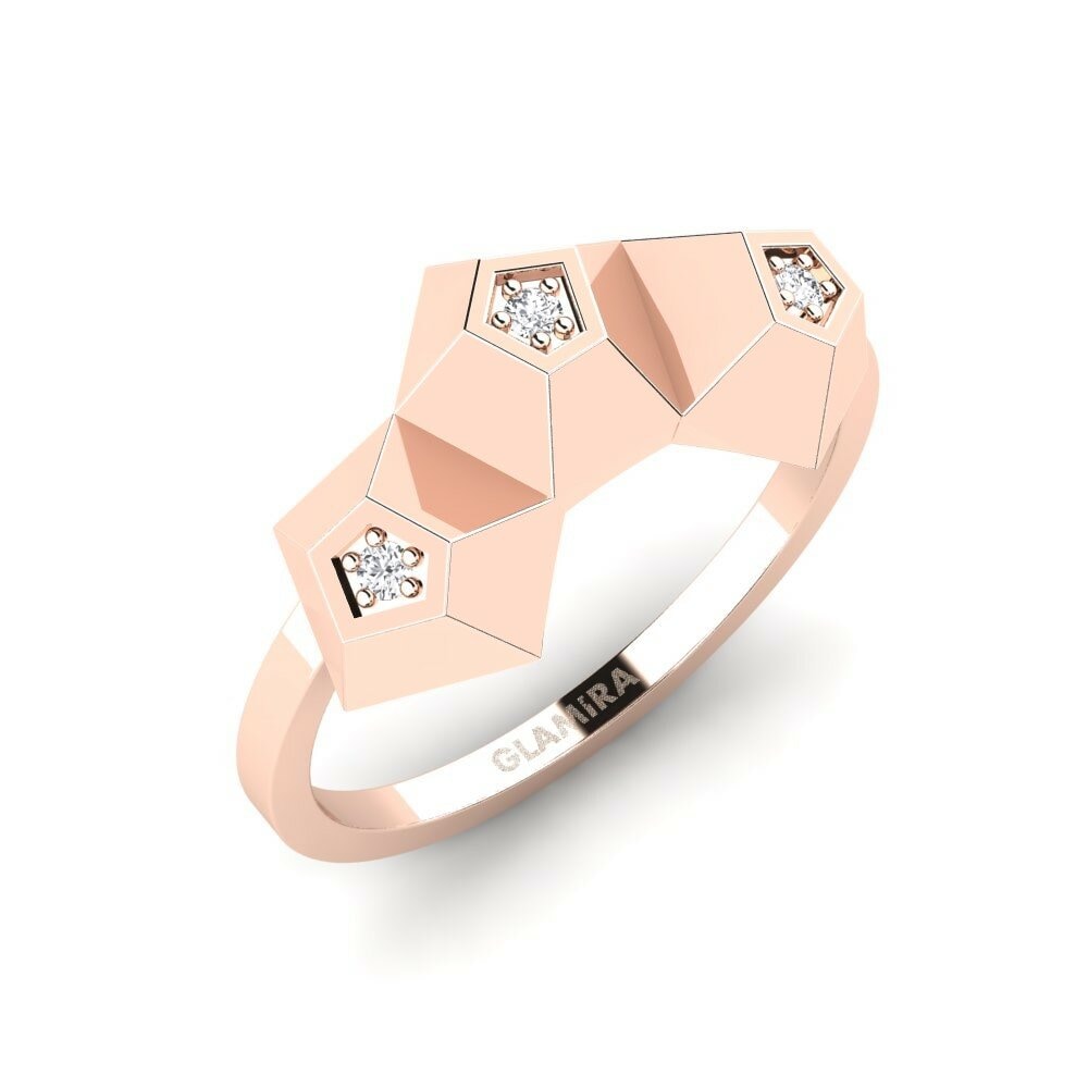 Oro Rosso 750 Anello Exoplaneter