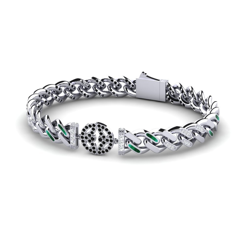 Black Sapphire Women's Bracelet Extorious