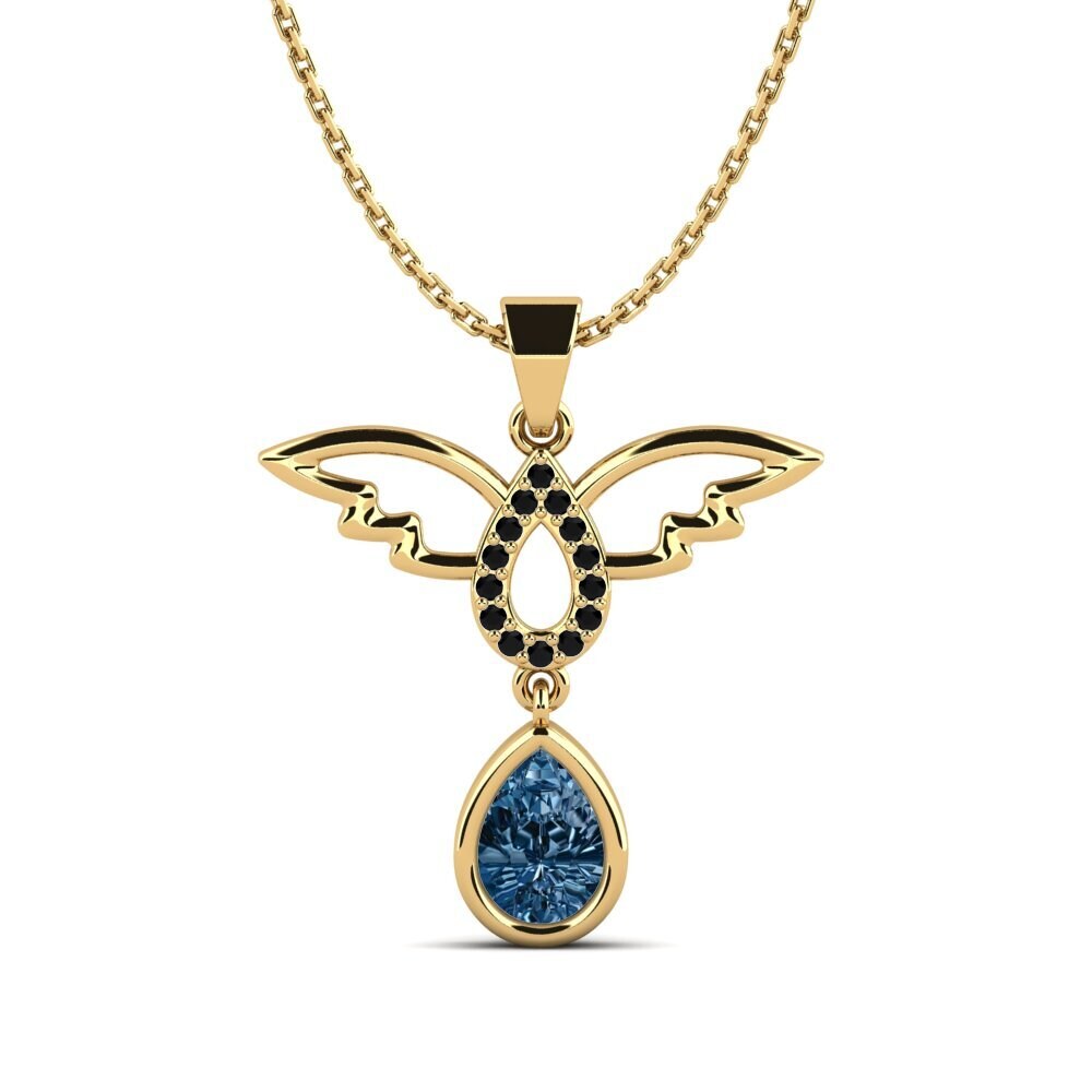 Blue Diamond Women's Pendant Eyonadra