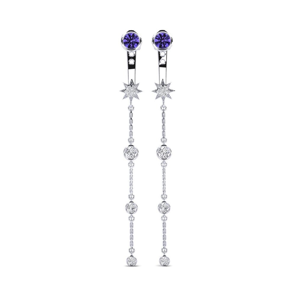 Tanzanite Women's Earring Fahasoavana