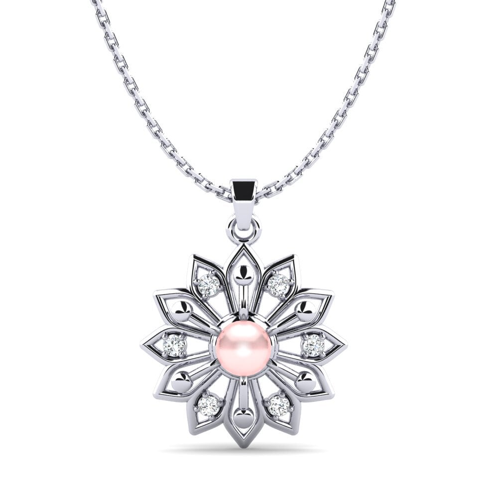 9ct White Gold Women's Pendant Fajumahtin