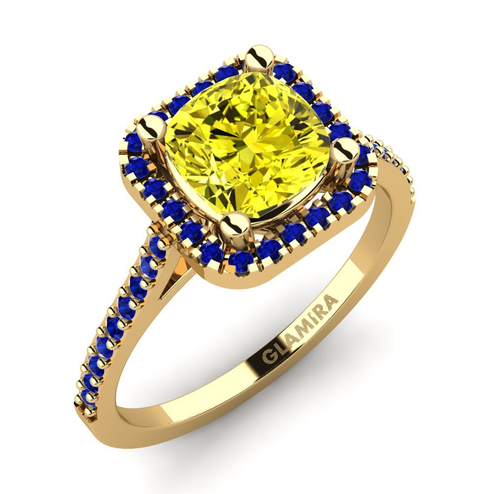 Gelbgold 750 Verlobungsringe Fanetta