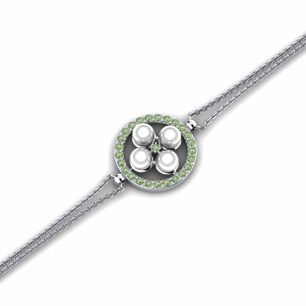 Bracelet pour femme Fannujahir Diamant Vert