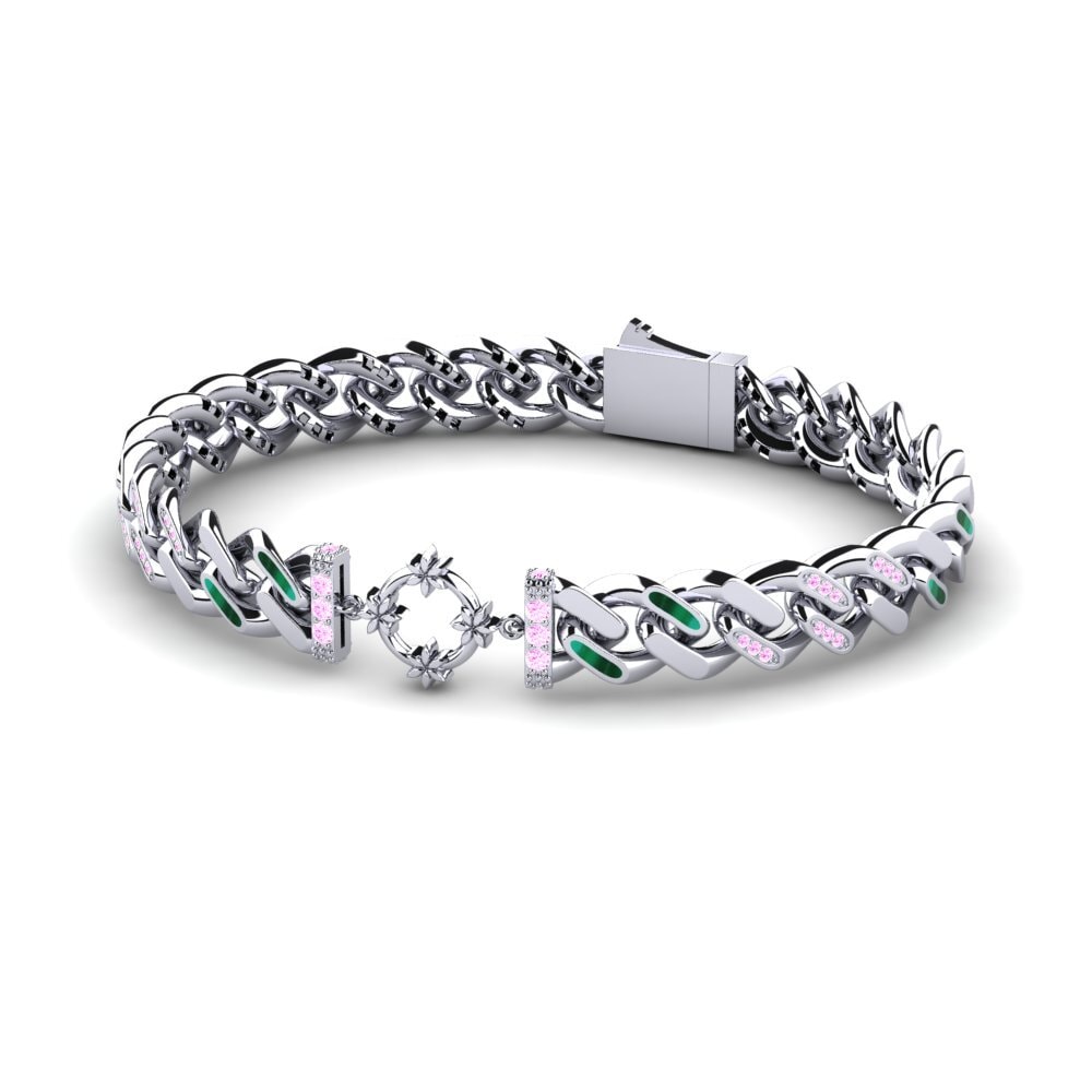Pink Sapphire Women's Bracelet Faquentler