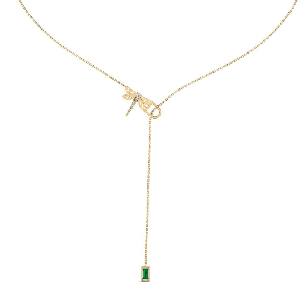 Green Zirconia Women's Necklace Farafenni