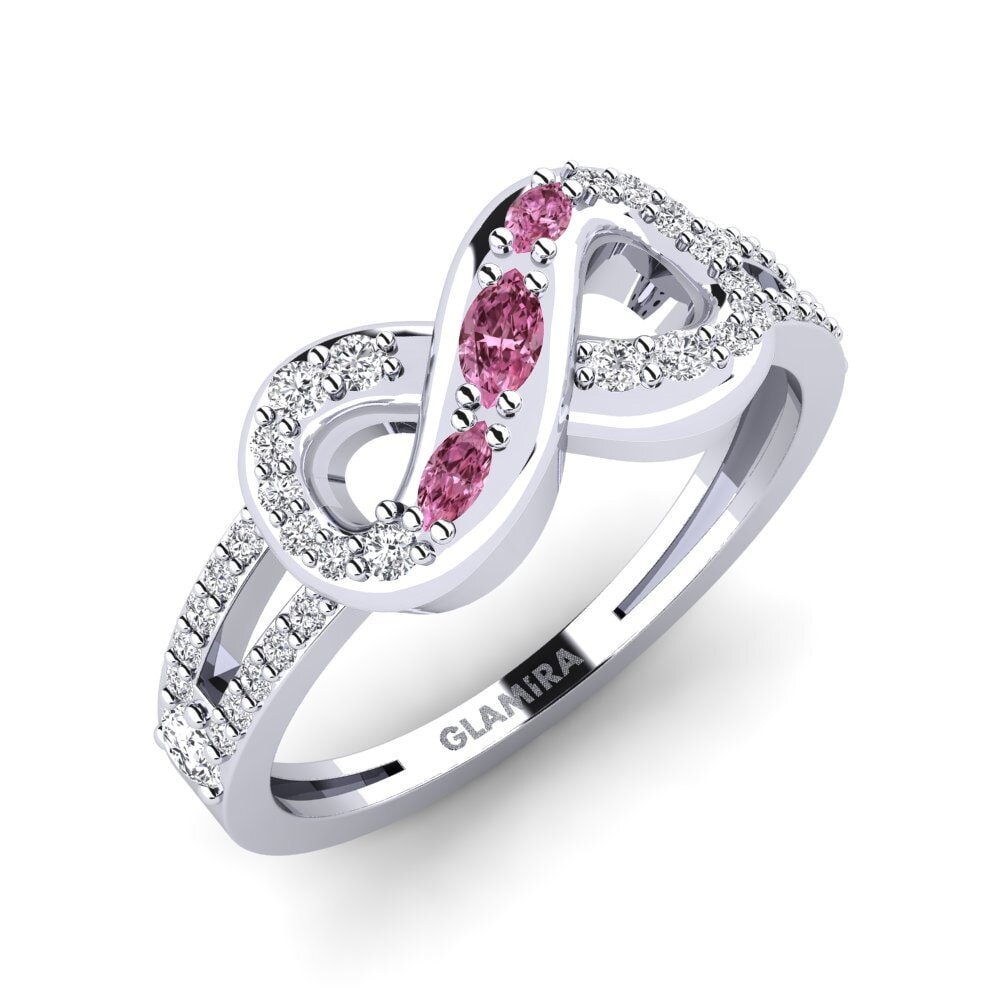 Rhodolite Garnet Ring Farfalla