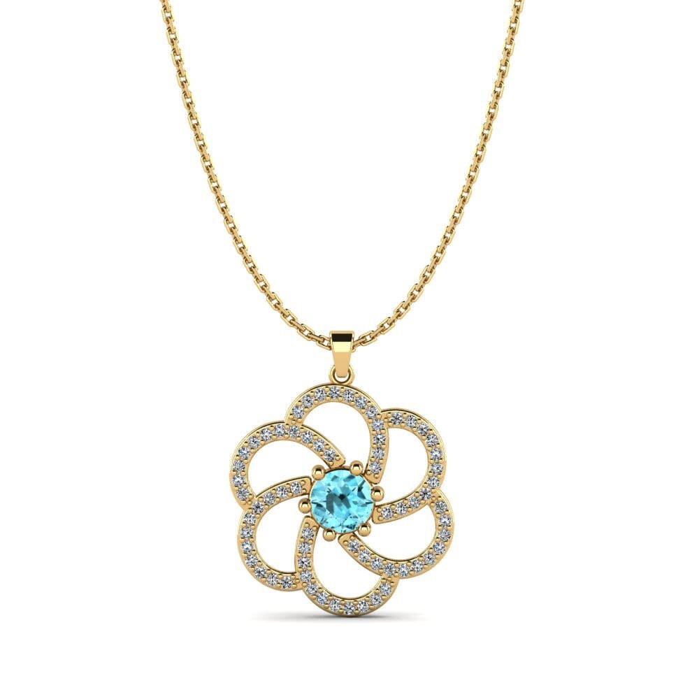 Blue Zircon Women's Pendant Fargo