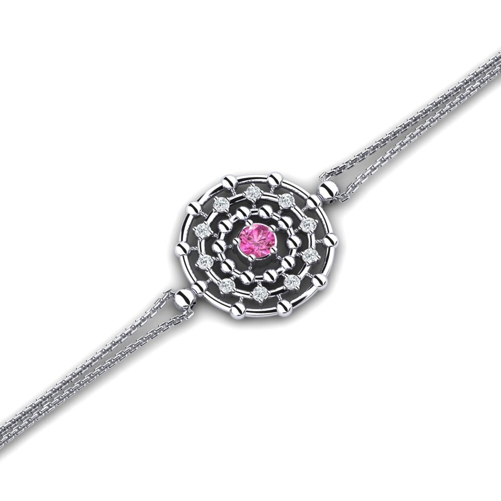 Pink Topaz Women's Bracelet Farle