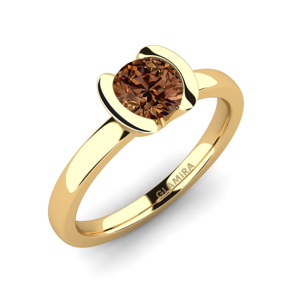 Brown Diamond Engagement Ring Farrah