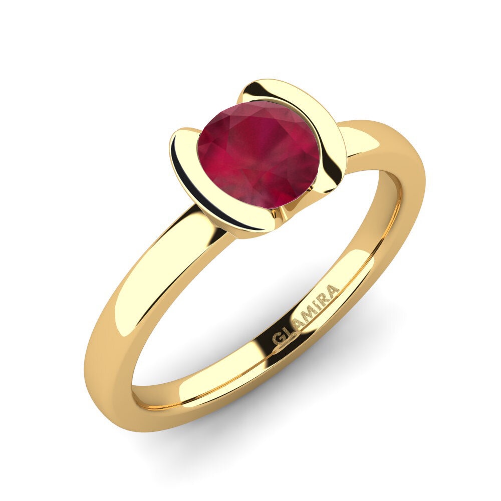 Ruby Engagement Ring Farrah