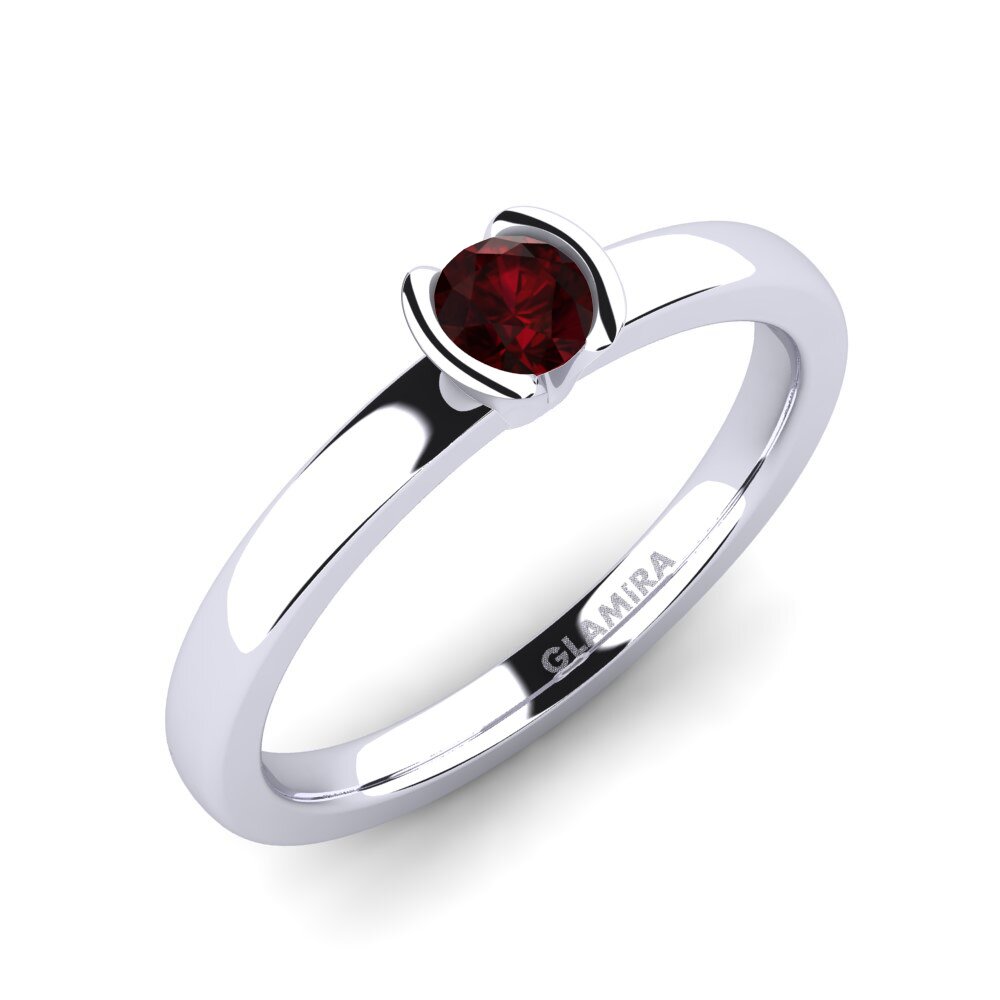 Garnet Engagement Ring Farrah 0.25crt