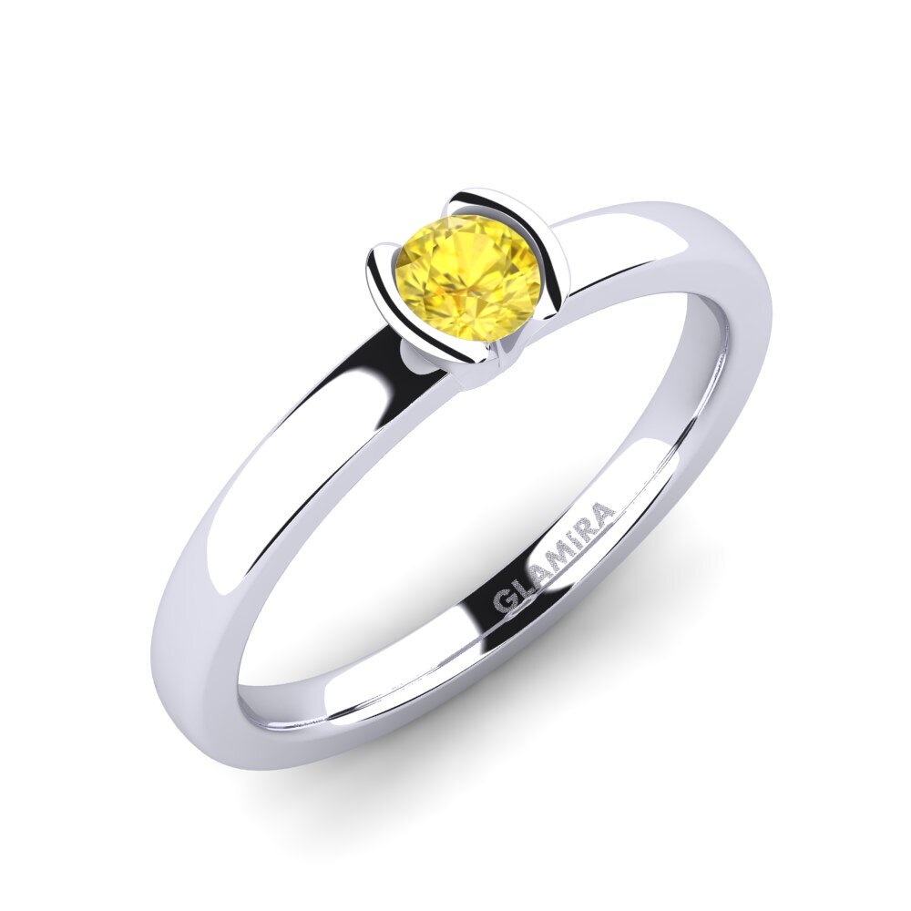 Đá Sapphire Vàng Nhẫn đính hôn Farrah 0.25crt