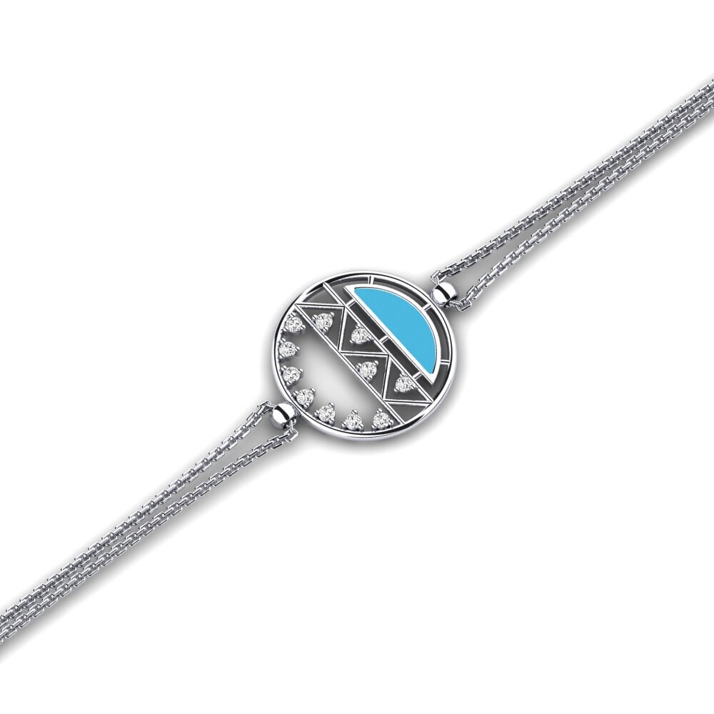 Moissanit Damen armband Fastontac