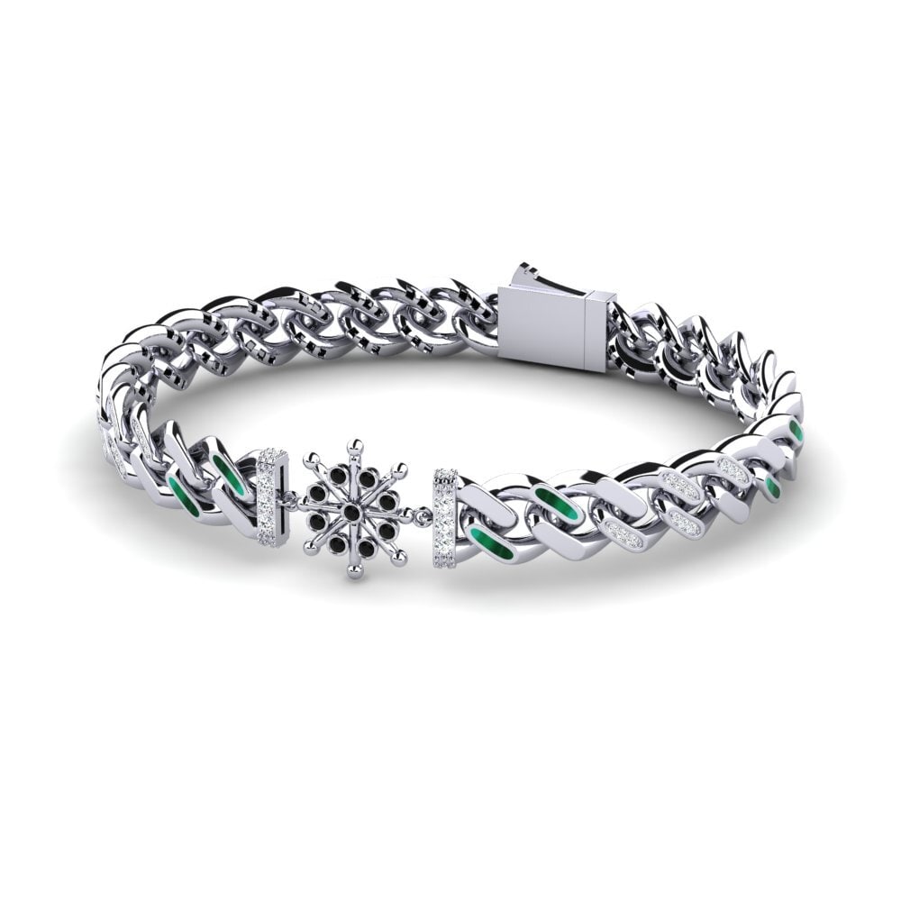 Black Sapphire Women's Bracelet Fault