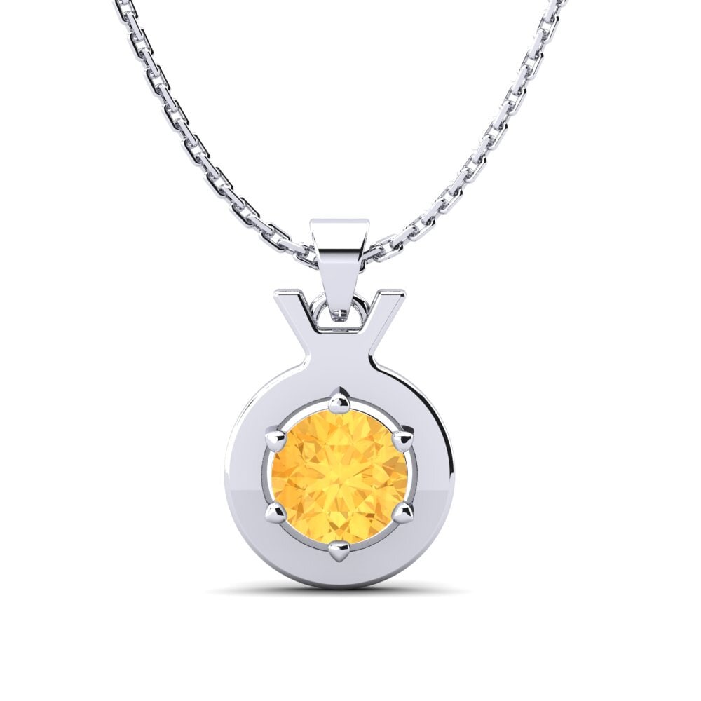 Citrine Women's Pendant Faunus