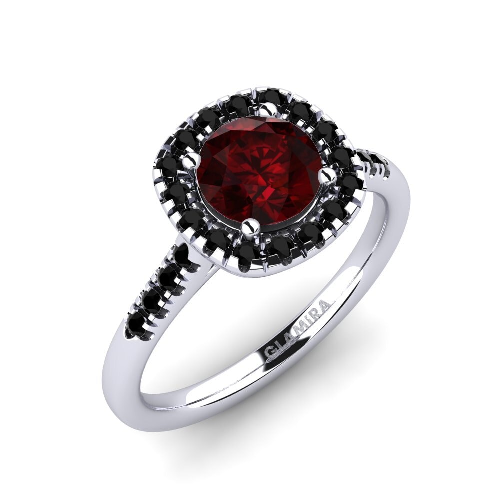 Granate Anillo de compromiso Fayette