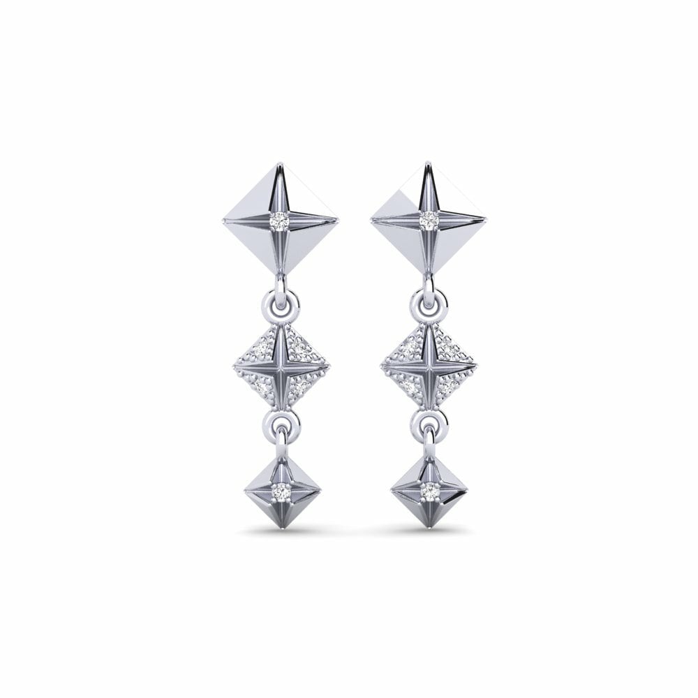 950 Platinum Women's Earring Fazety