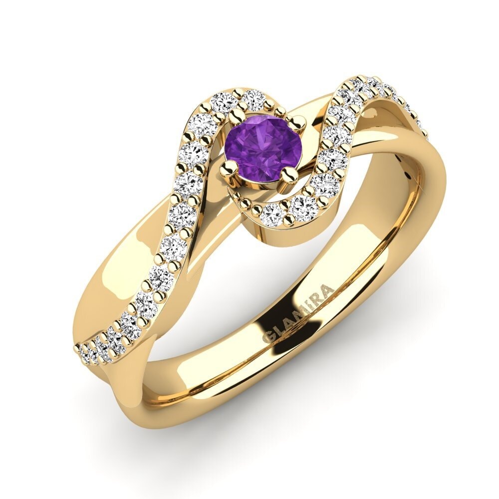 Amethyst Women's Ring Feivar