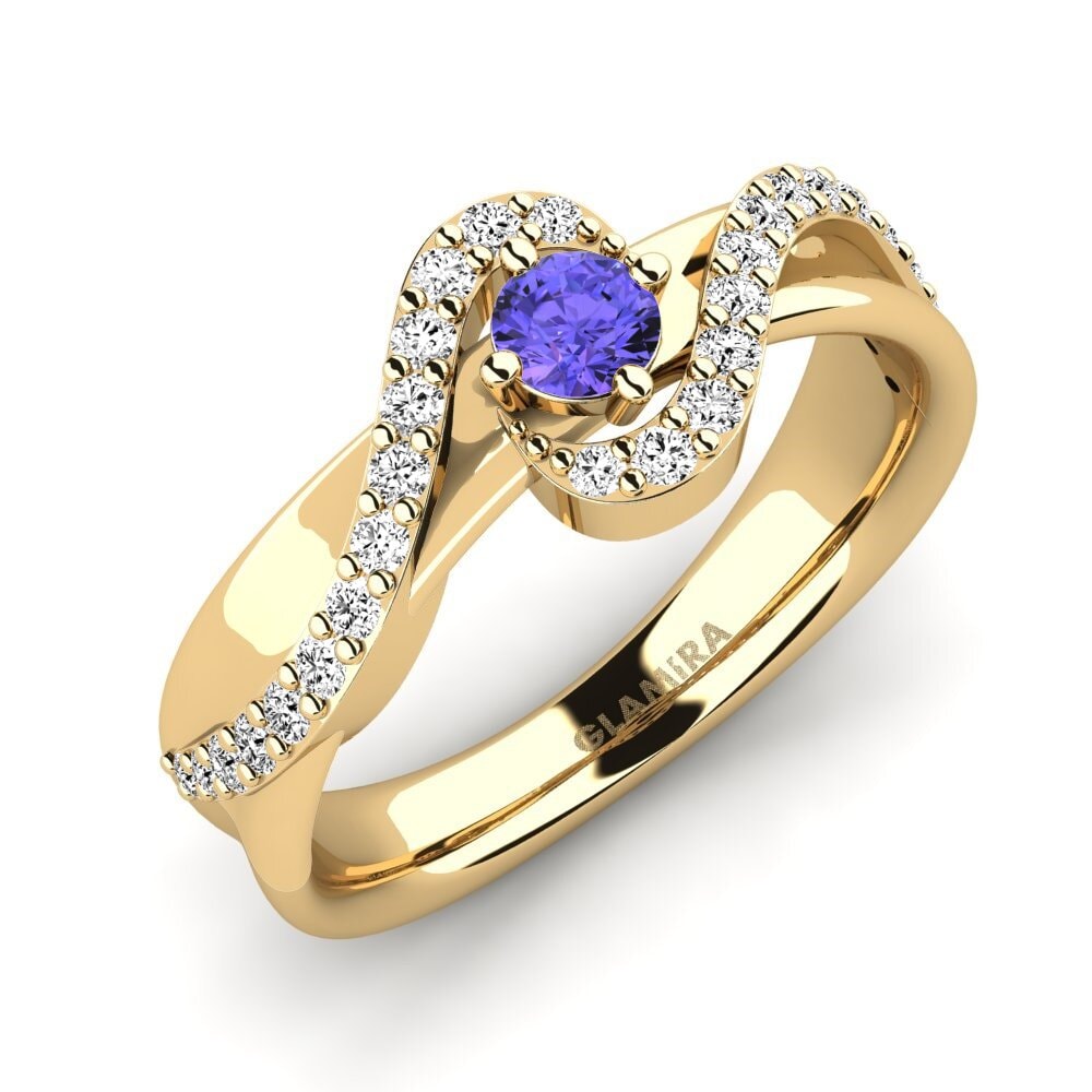 Tanzanita Anillo de Mujer Feivar