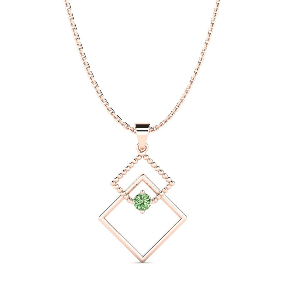 Green Diamond Women's Pendant Feixe