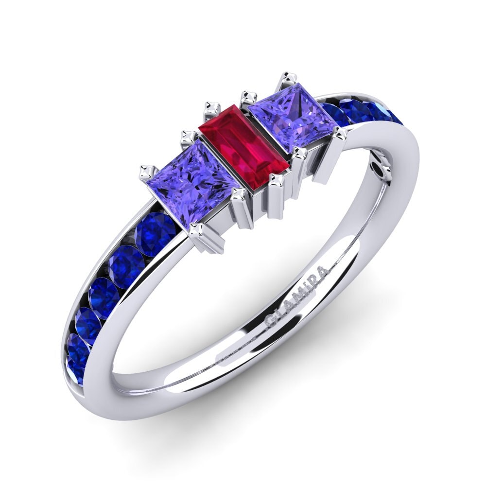 Tanzanite Engagement Ring Felicidad