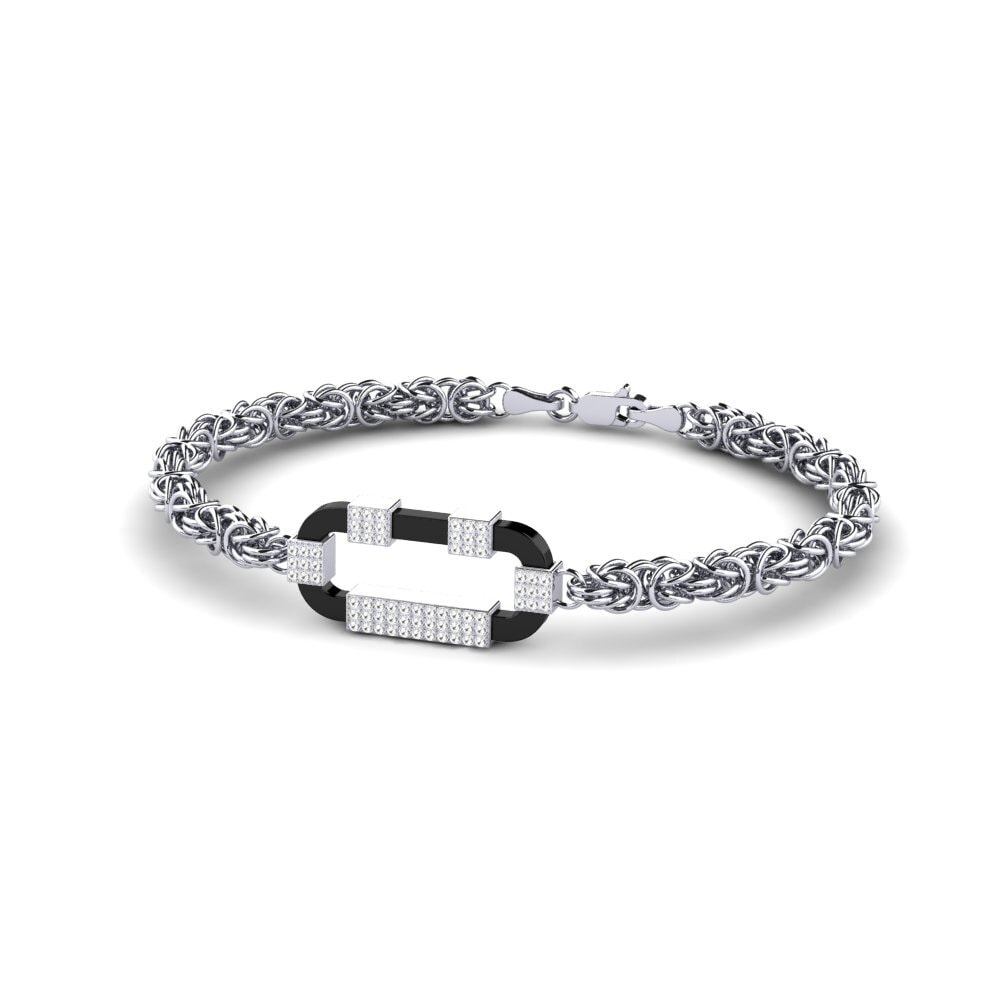 Paladio Zafiro blanco Pulsera de Mujer Fellers
