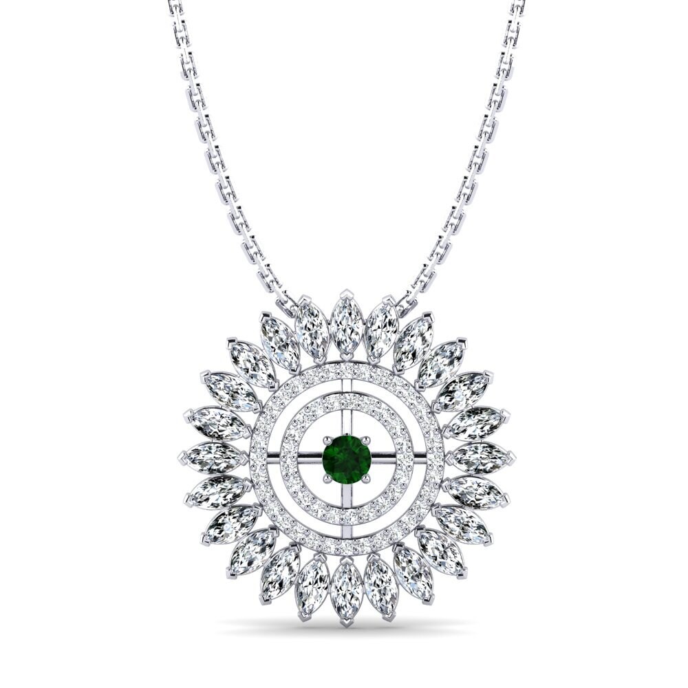 Green Tourmaline Women's Pendant Femila
