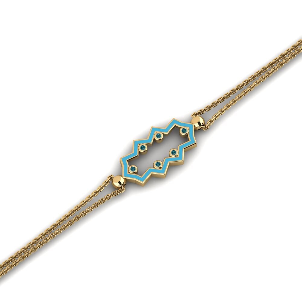 Blue Diamond Women's Bracelet Ferbem