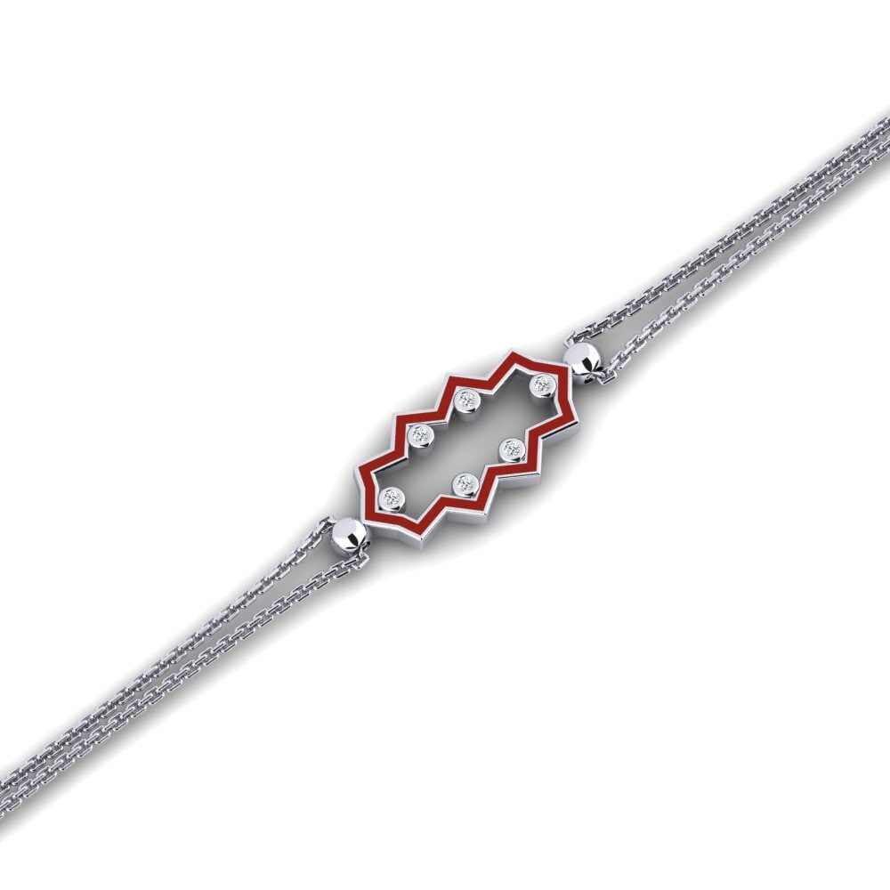 White Silver Women's Bracelet Ferbem