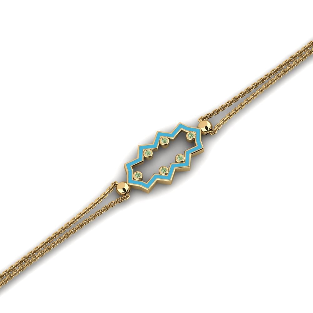 Green Diamond Women's Bracelet Ferbem